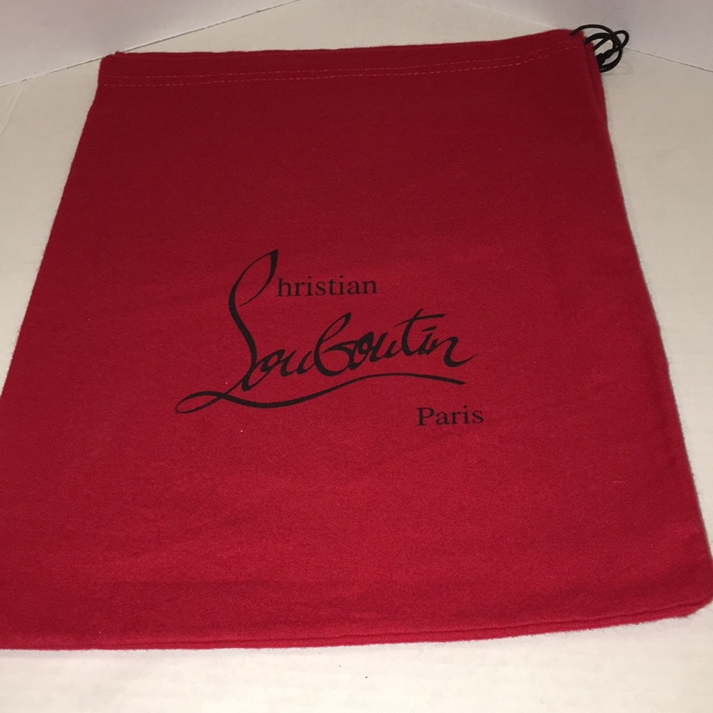 💕💕NWOT Christian Louboutin Dust11 1/2” X 15 1/2”